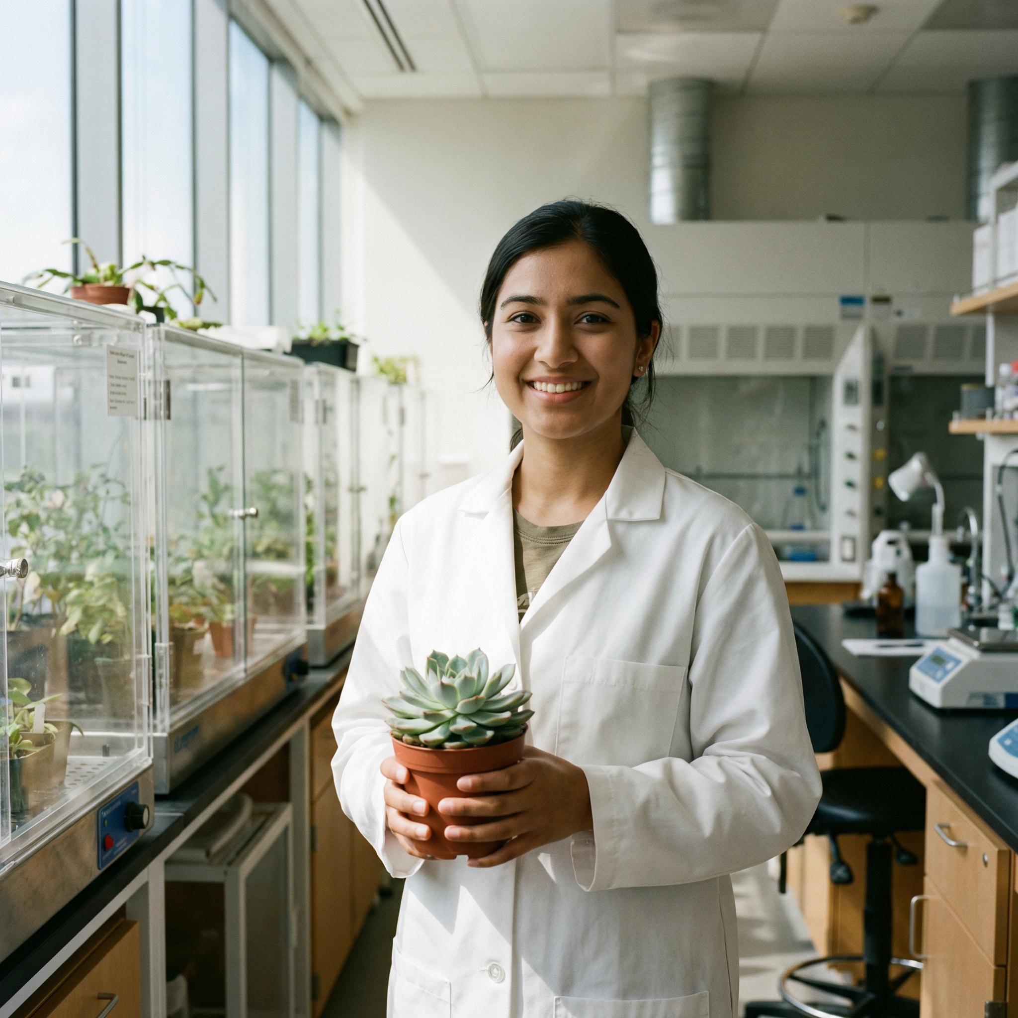 麻豆植物研究员林小薇
